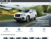 Tablet Screenshot of london.subarudealer.ca