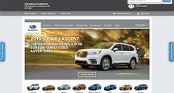 Desktop Screenshot of fredericton.subarudealer.ca