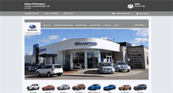 Desktop Screenshot of brampton.subarudealer.ca