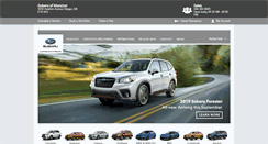 Desktop Screenshot of moncton.subarudealer.ca