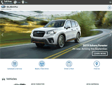 Tablet Screenshot of moncton.subarudealer.ca