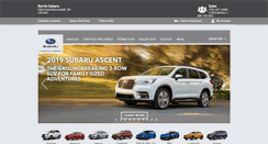 Desktop Screenshot of barriesubaru.subarudealer.ca