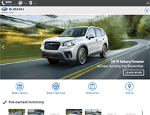 Tablet Screenshot of marostica.subarudealer.ca